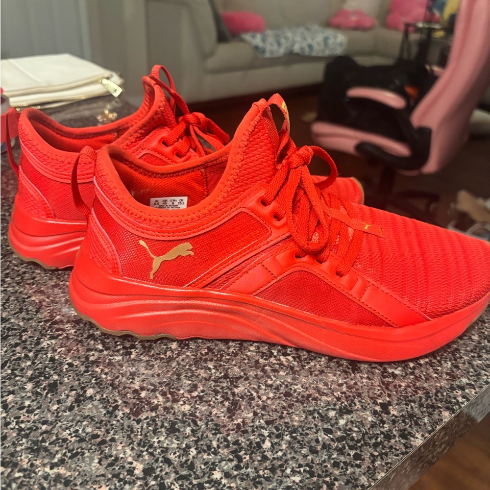 Puma Fiery Red Sneakers